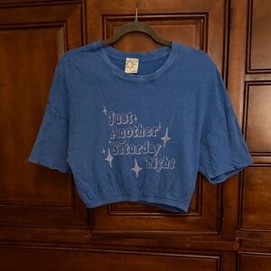 Aerie Blue Kids Graphic Tee